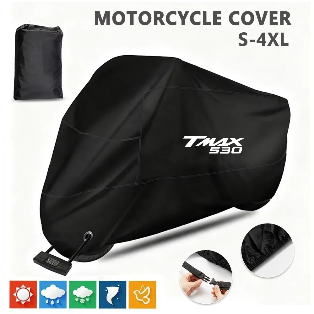 For T-MAX TMAX 530 T max 530 T-Max530  Protector Cover Weather And Lightning Protection Rain Waterproof Cover