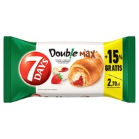 7 Days Doub!e Max Croissant with vanilla and strawberry flavor filling 110 g