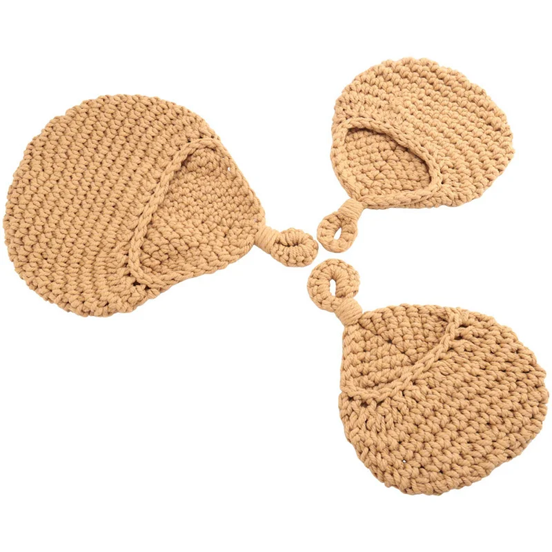ABBN-6Pcs cesta de suspensão boho, cesta de frutas de suspensão de parede para armazenamento de produtos frescos, suporte de vegetais para batata, cebola alho