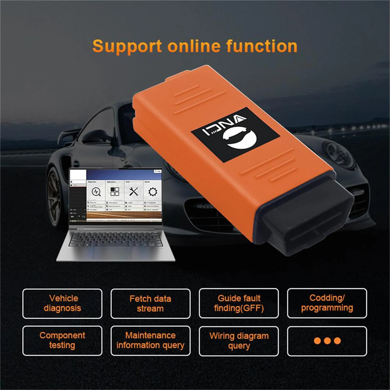 VNCI PT3G For PIWIS 3 and PIWIS 4 For Porsche Diagnostic Interface Compatible With Porsche PIWIS Software Drivers Plug and Play