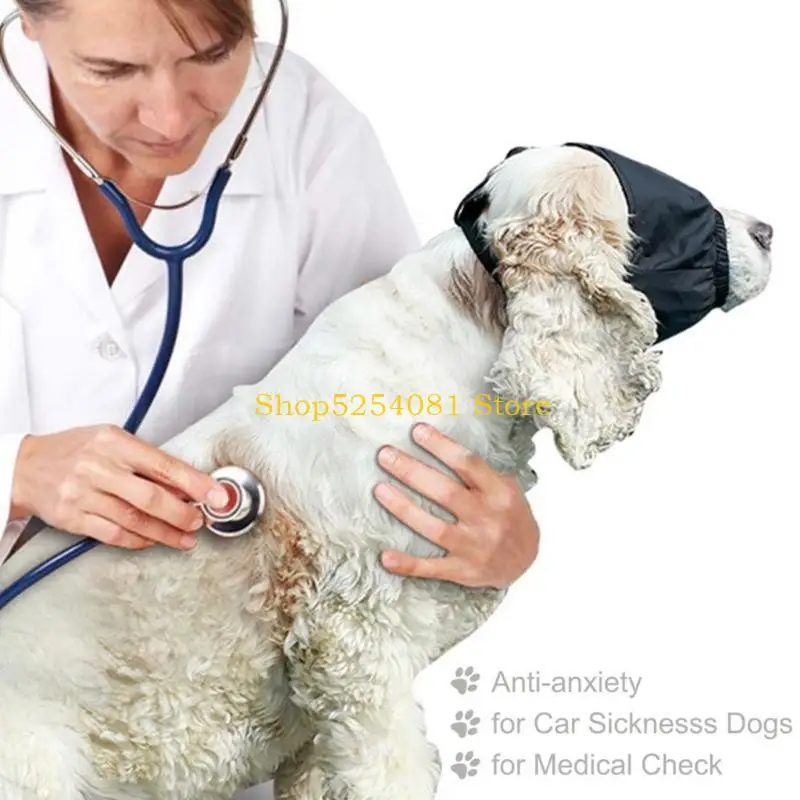 AXYC Pet Eye Wrap Scarf Eye Cover for Nylon Keep Dogs Eye Warm Multiple Size Pet Dog Eye Cover Grooming Tool
