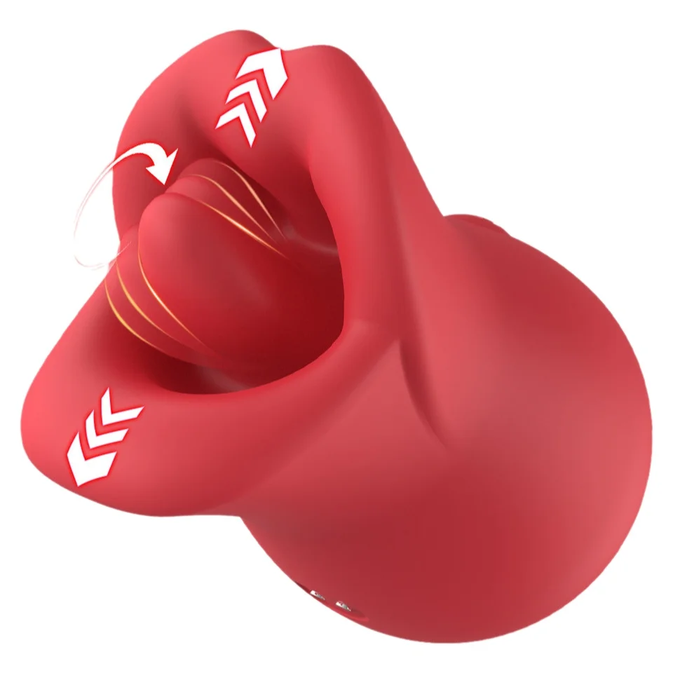 Mouth Tongue Licking Vibrator For Women Masturbation 10 Frequency USB Rechargeable 100% Waterproof G Spot Clitoral