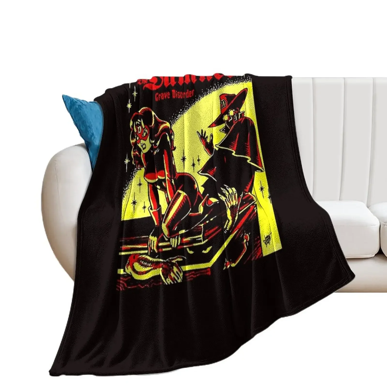 

The Damned Grave Disorder Classic Throw Blanket Hair Bed Sofa Throw Luxury St Blankets