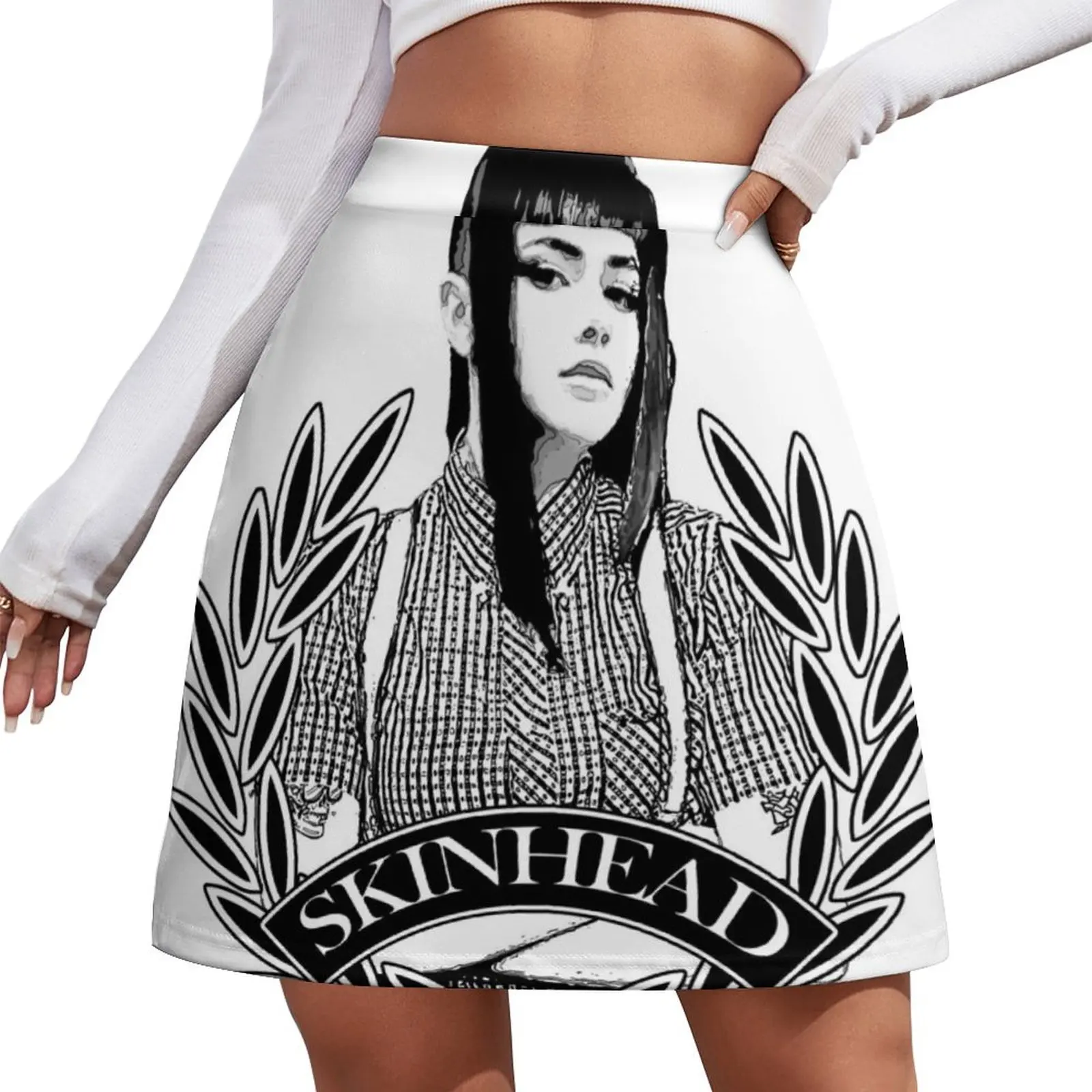 

Skinhead Girl - Skinhead Music Oi Oi Oi Mini Skirt skirts women summer 2026 Women's skirts mini denim skirt