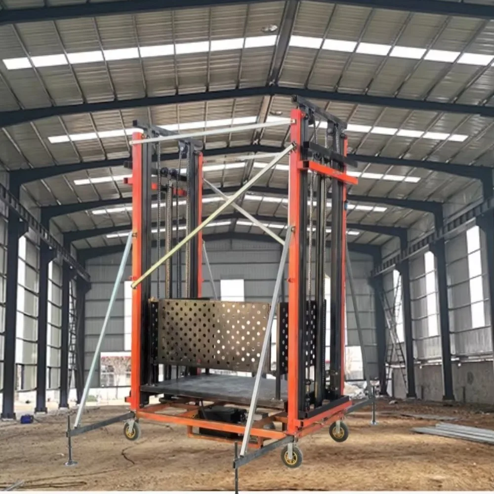 Electric Scaffolding Lifting Platform Mobile Automatic Remote Control Folding Hoist Indoor and Outdoor Decoration