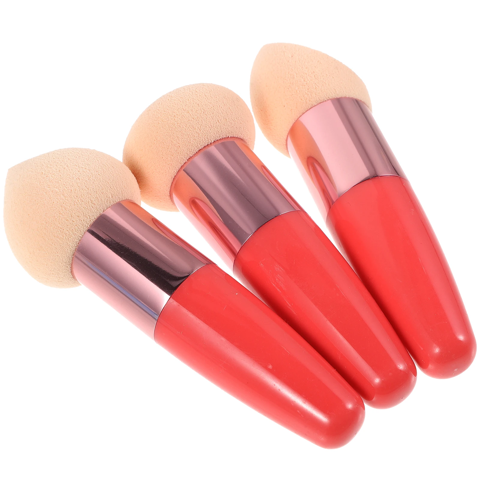 

3pcs Makeup Brush Pens For Women Portable Beauty Tools Applicator Sponges Foundation Face Emulsion Facial Travel