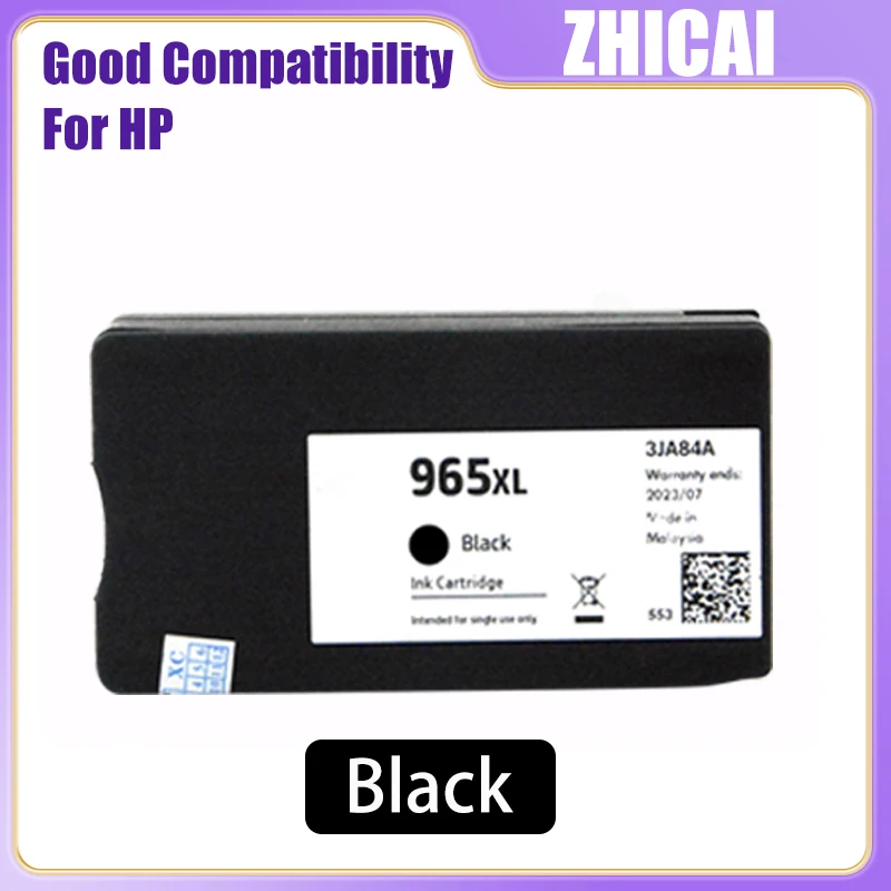 Kompatybilny z HP965XL 965xl wymienny wkład atramentowy do HP OfficeJet Pro 9010 9012 9015 9016 9020 9025 9026