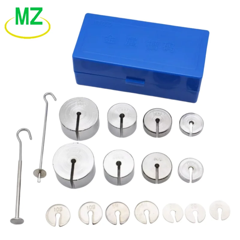 

1Set Metal Slotted Weight Middle And High School Physics Teaching Experiment Equipment 2/5/10/20/50/100/200G