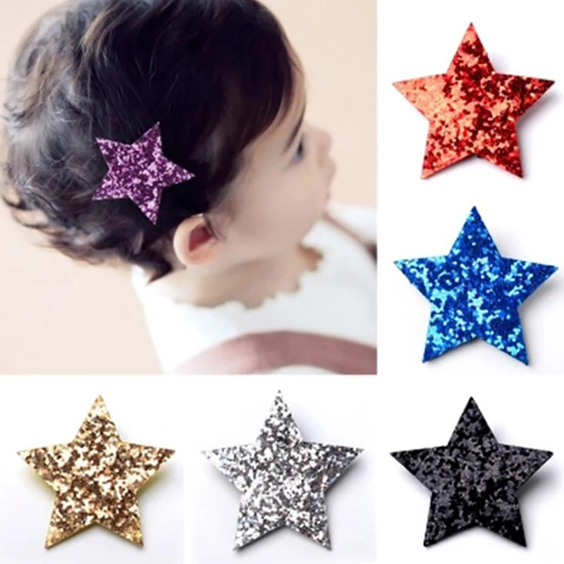 Đầm Ngôi Sao Năm Cánh Kẹp Tóc Cho Bé Gái, hình Học Thời Trang Tóc Barrettes Kẹp Tóc Cho Đảng Hàng Ngày Tạo Kiểu Tóc