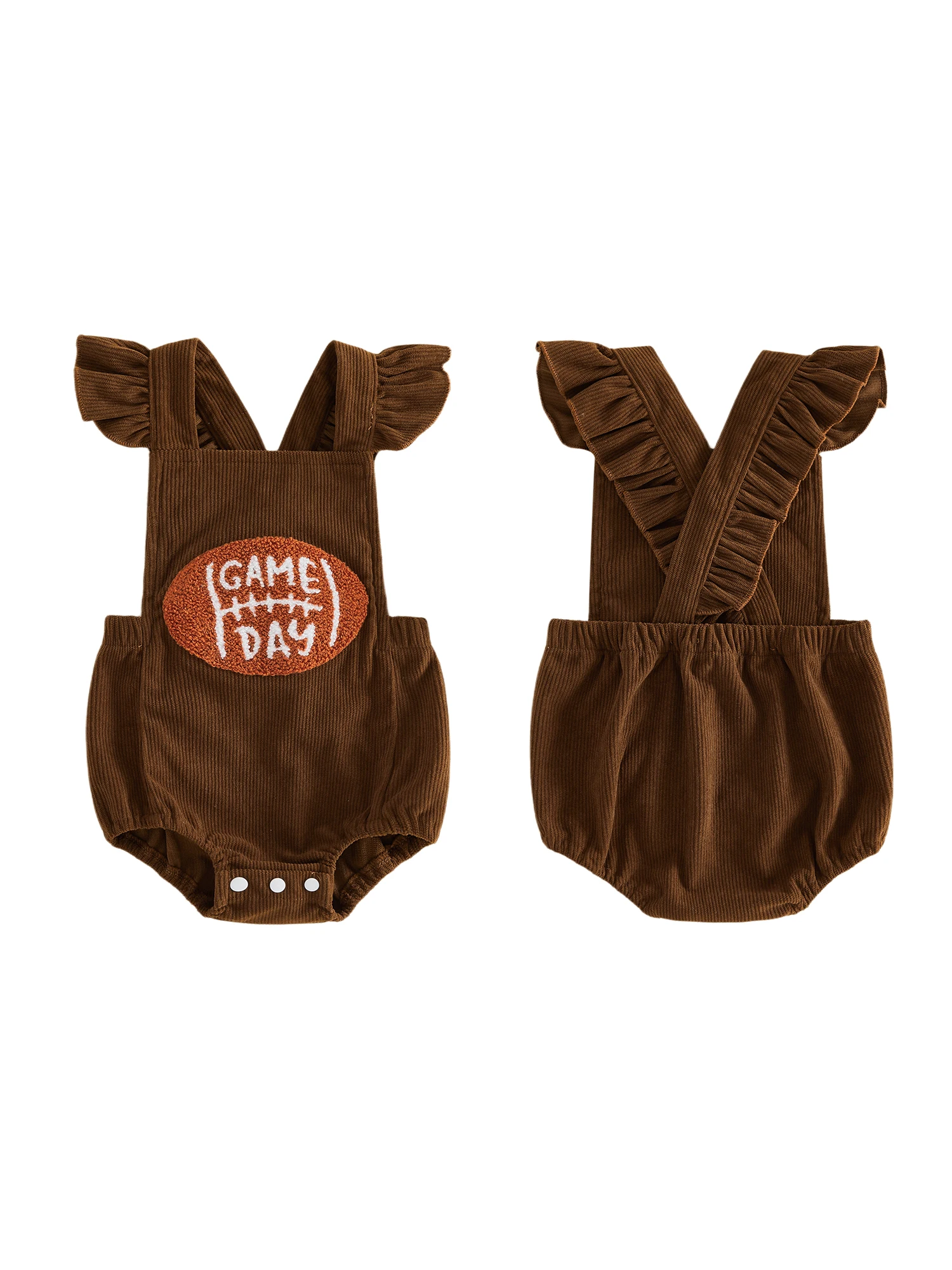 

Toddler Boys Denim Overalls with Bear Embroidery Long Sleeve Button Down Shirt Set for Autumn Winter Outfit