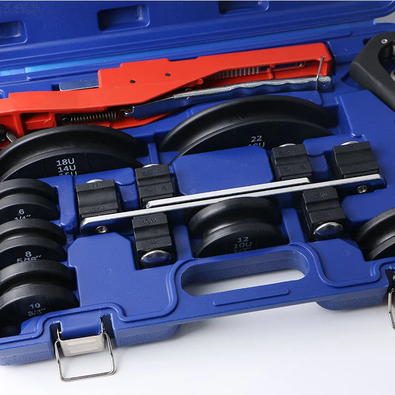 

Pipe Bending Device Combination Air Conditioning Aluminum Pipe Bending Device Manual Metal Pipe Bending Device Set CT-999P