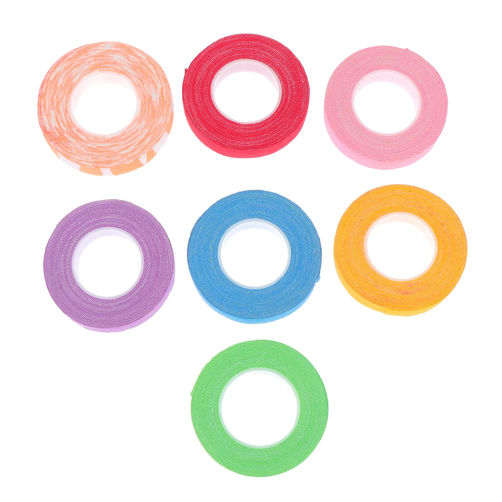 

7Pcs Guzheng Finger Tapes Breathable Anti-Allergy Finger Protective Tape Flexible Nail Tape for Pipa Performance Replacement