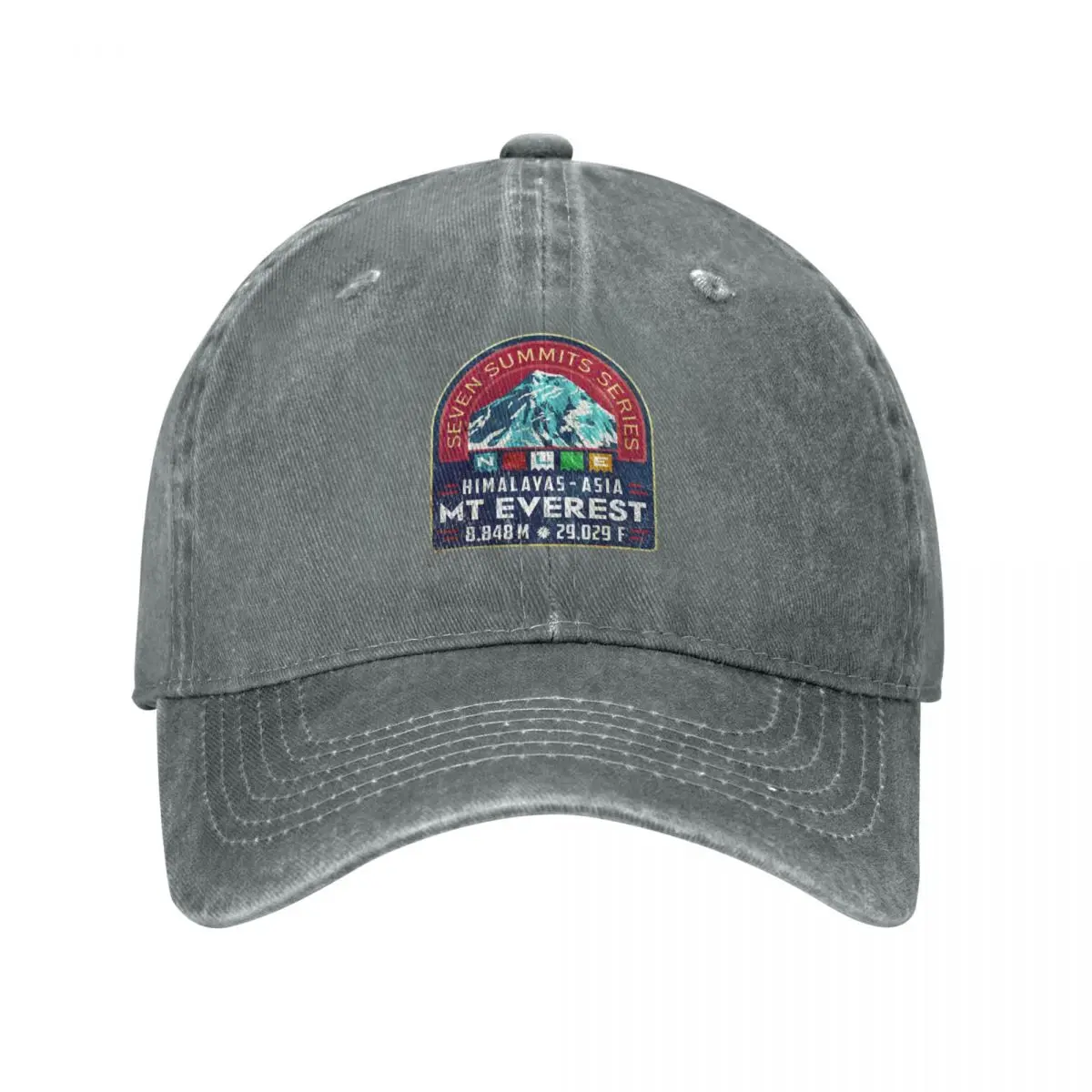 

Seven Summits Series MT EVEREST Baseball Cap Rave New Hat custom Hat Hat Baseball Cap Girl Men's