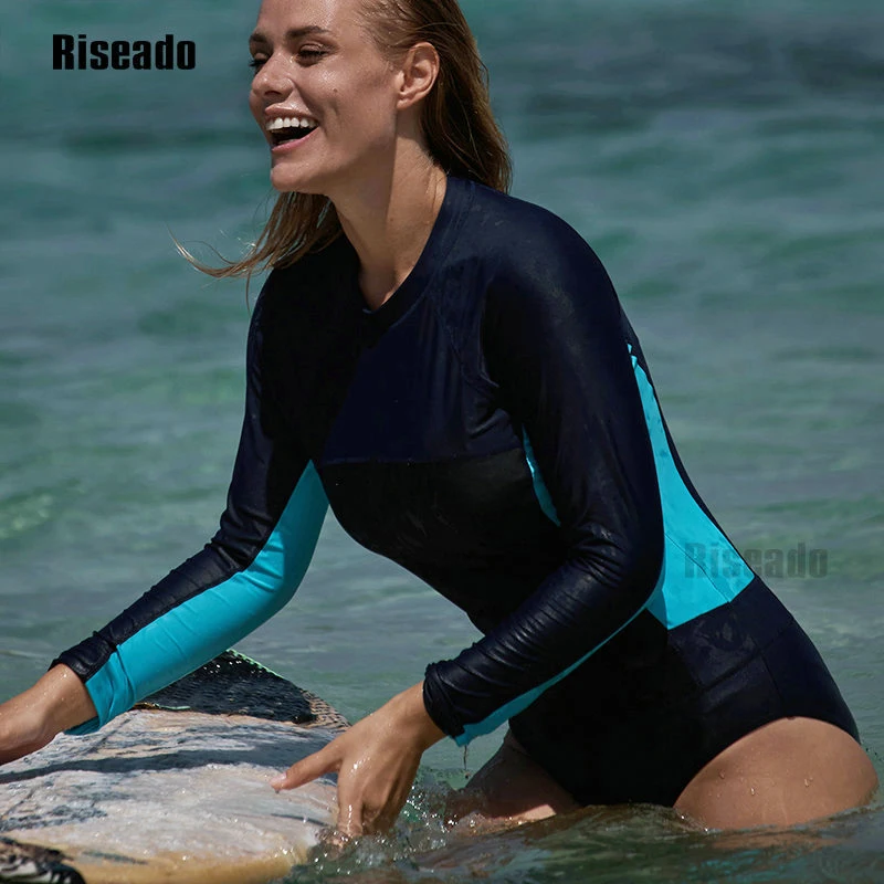 Swimwear Woman 2025 One Piece Swimsuits Long Sleeve Belly Slimming Rash Guard Whole Surfing Bathing Suit Plus Size