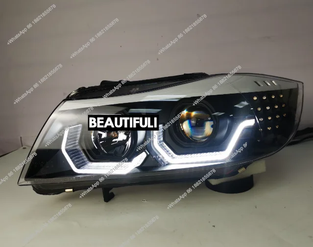 Modification and upgrade 06-12 For   3 Series Modified Angel Eye Headlight Assembly E90 view 5