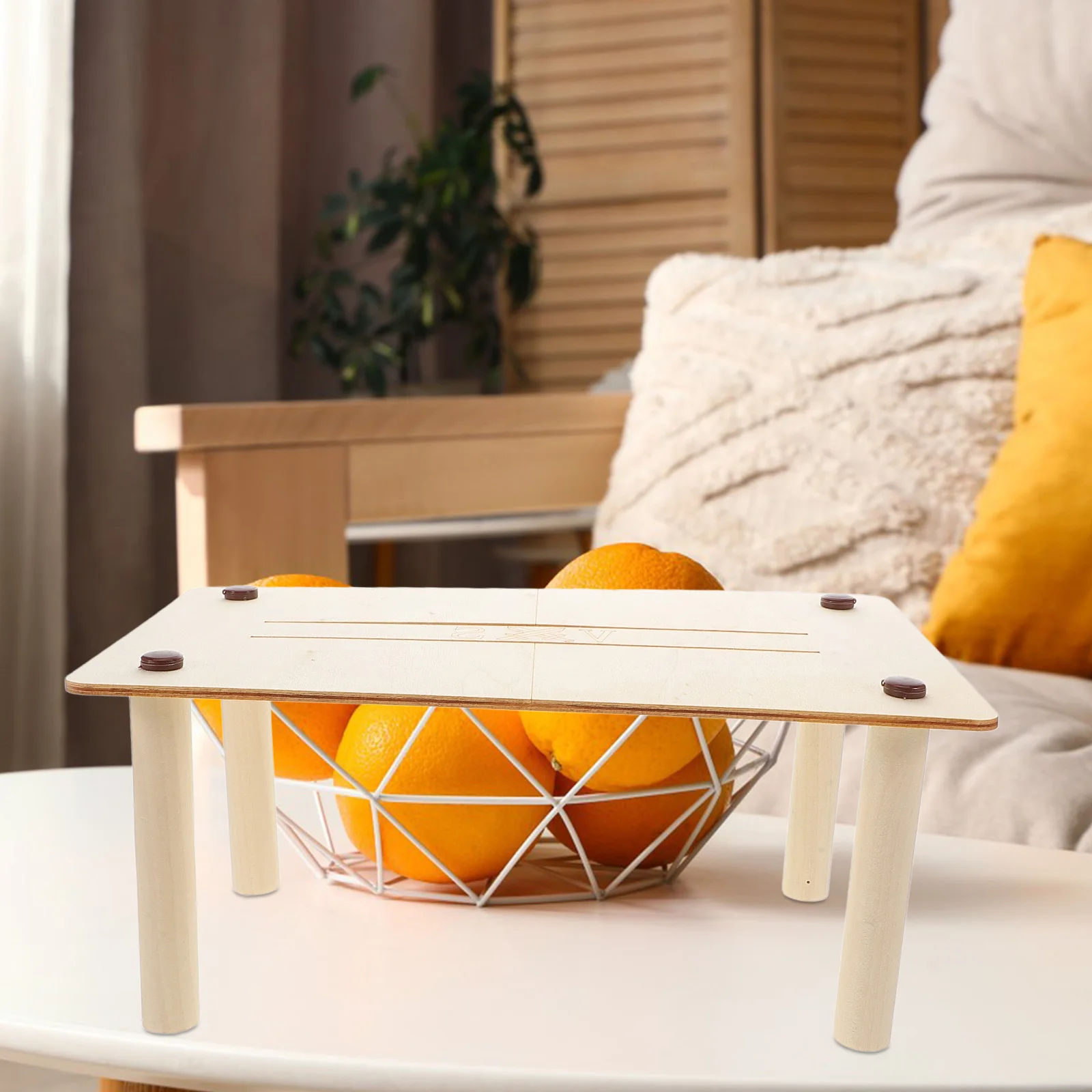

Wooden Table Corner Desk Gaming Hamster Cage Platform St Toys Accessories Small Animal Habitat Decor Bamboo Puppet