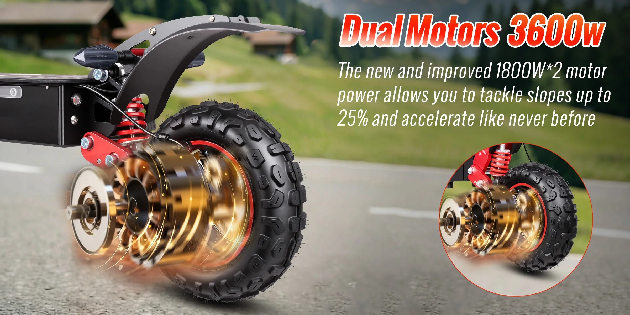 SUNNIGOO 3600W X7/X7PRO Elektroroller Doppelmotor 48V 65km/h für Erwachsene 11 Zoll Offroad Faltbarer E-Scooter Großes Zentraldisplay NFC-Entsperrung Verstellbarer Lenker Voll-LED-Beleuchtung Doppelte Stoßdämpfung Doppelte Bremse Mehrere Geschwindigkeitsmodi 150KG Traglast Roller – Detail 5