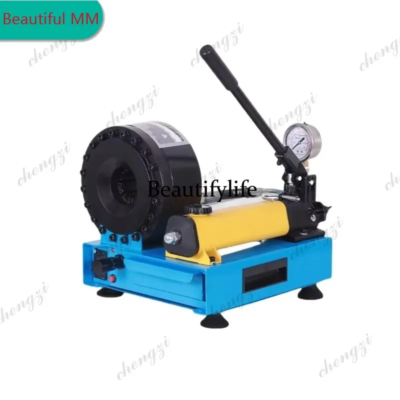 M138  Manual Portable Hydraulic Hose Crimping Tool 1/4 1 Inch Pipe End Forming Machine For Oil Pipe Brake Pipe Pressing