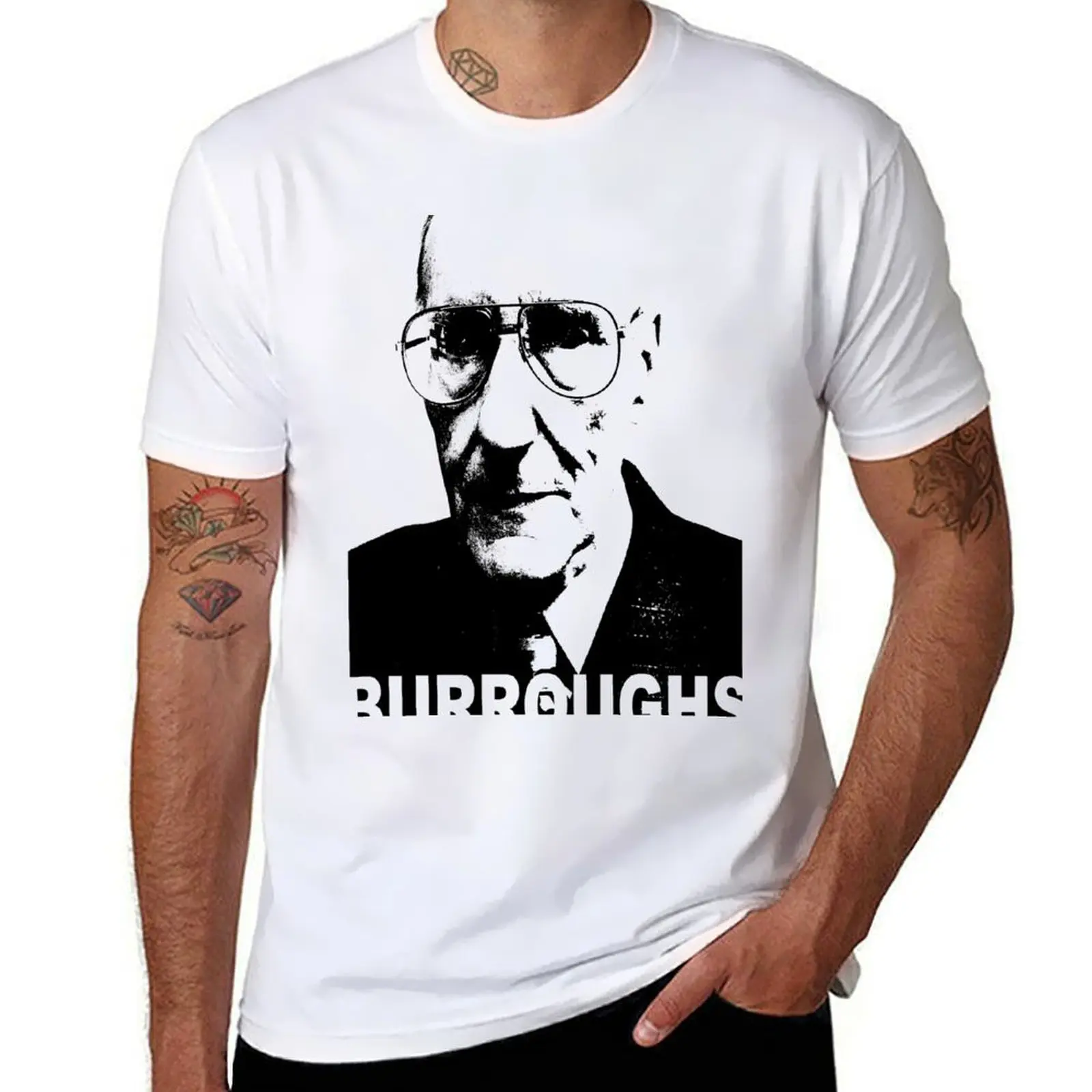 

William Burroughs T-Shirt t shirts for man graphic funny t shirts for man graphic vintage essential t shirt T-shirt