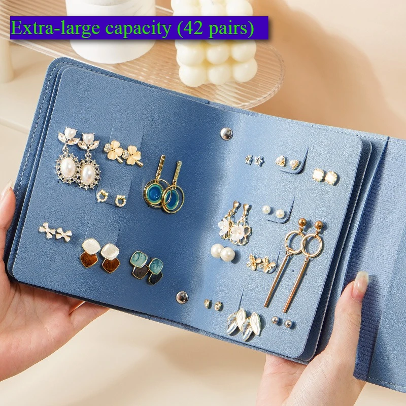 

Portable Jewelry Storage Box, Earring Bag, Travel Accessory, Bracelet, Earring Stud, Ear Jewelry, Jewelry Storage Organizer Box
