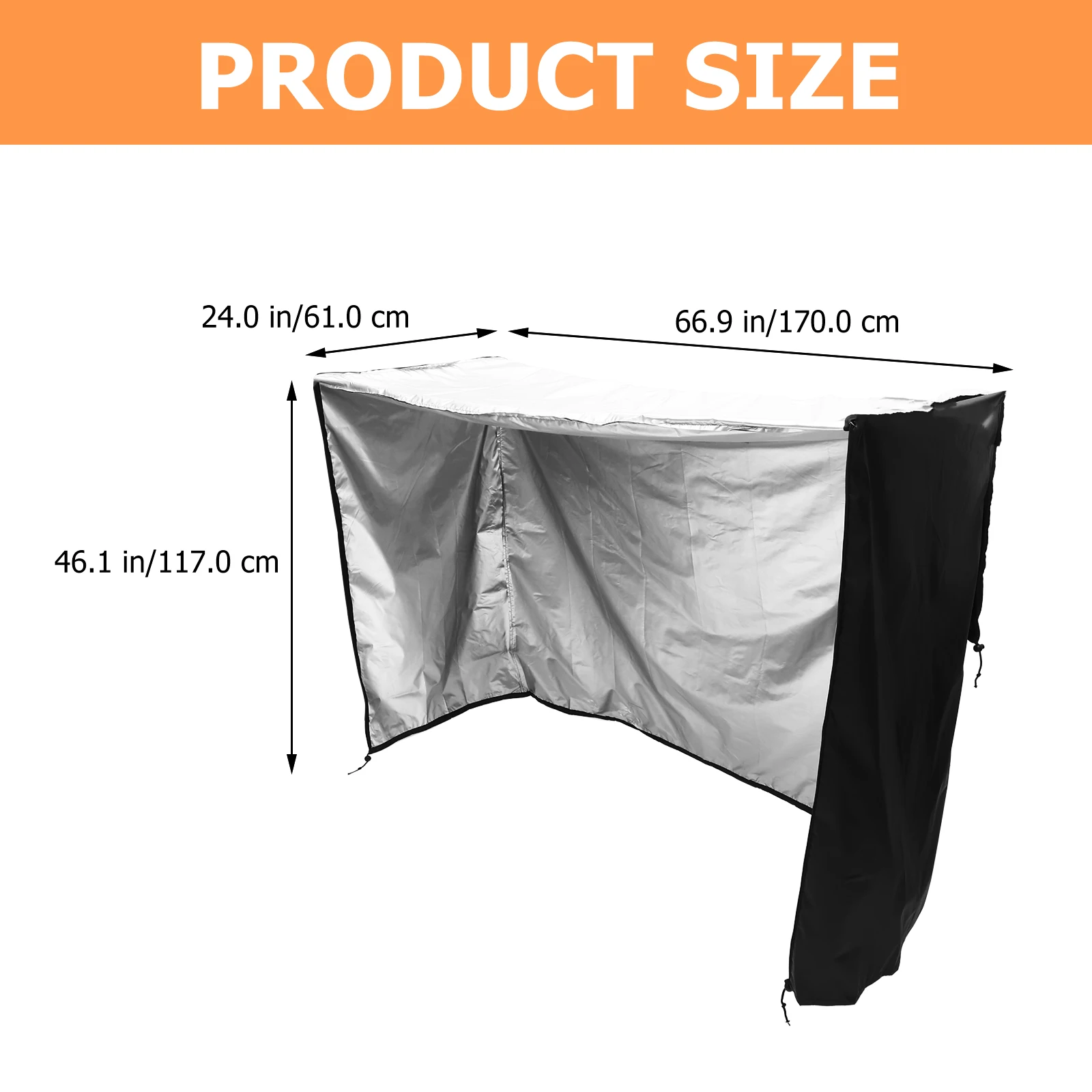 

Oxford Cloth Waterproof Dustproof Swing Egg Chair Replacement Outdoor Chair Cover Patio Furniture