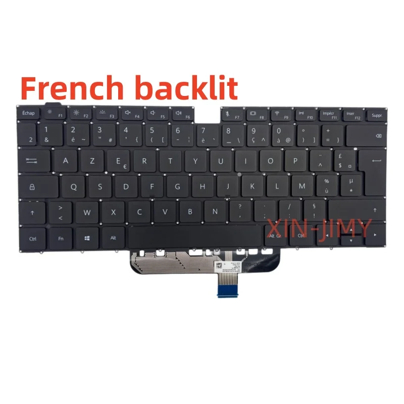 US/French/Spanish/Russian Backlit Laptop Keyboard For  Huawei MateBook D14 D15