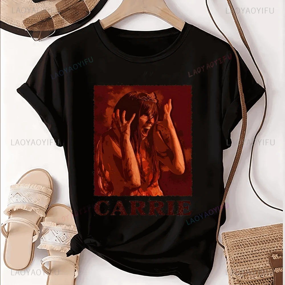 Carrie Underwood Printed T-shirt Top Carrie Underwood Trend Harajuku Short Sleeve Unisex Shirt Graphic Oversized T-shirt