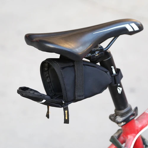 Bolsas duraderas para SILLÍN de bicicleta, bolsa de almacenamiento trasera para tija de sillín de montaña, resistente a la lluvia, multifunción, equipo de ciclismo