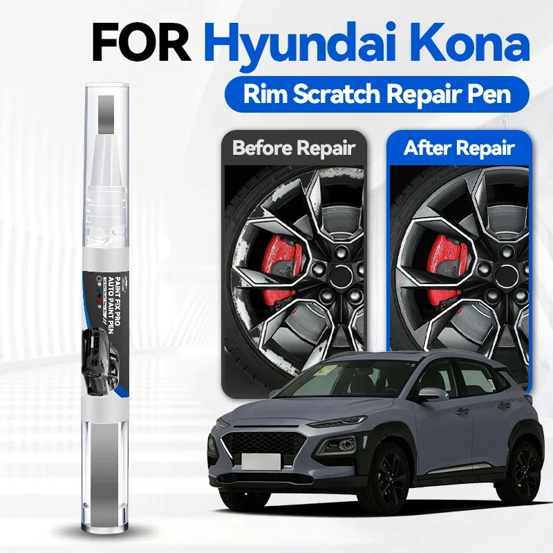

Ручка-корректор для ремонта лакокрасочного покрытия Hyundai Kona 2017-2025 OS SX2, средство для удаления царапин, аксессуары для авто, черный, белый, синий