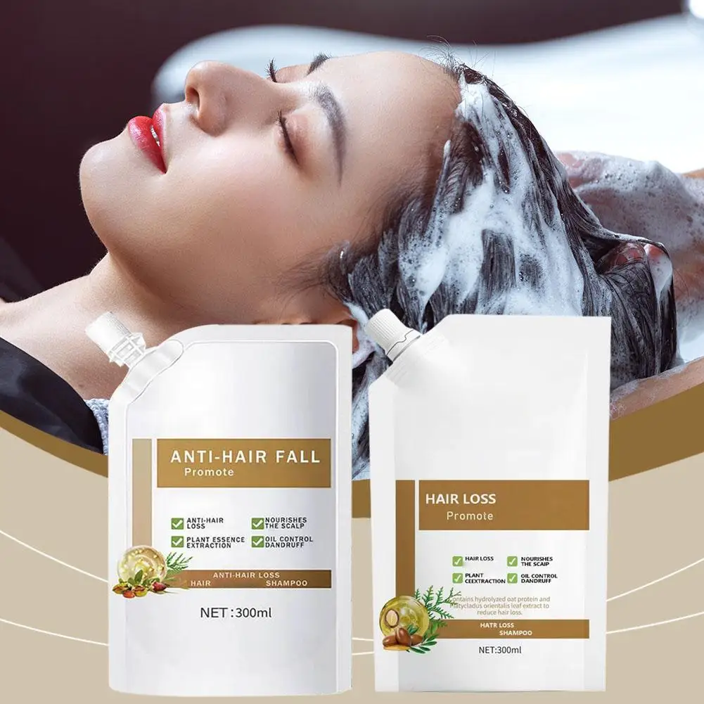 

Hair Thickn Care Shampoo Pure Natural Extracts From Plants Shampoo Nourish Reduce Hair Loss Anti-Breakage Hair Care Products