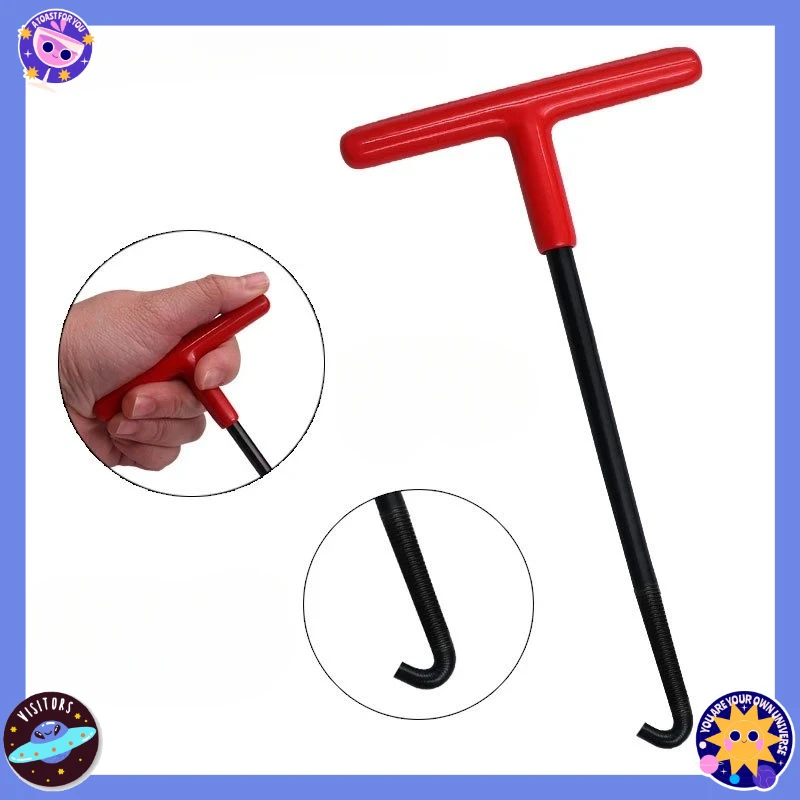 

Крючок для выхлопной пружины мотоцикла, Т-образная ручка, пружинный ключ для выхлопной трубы, съемник, установочный крючок, инструмент