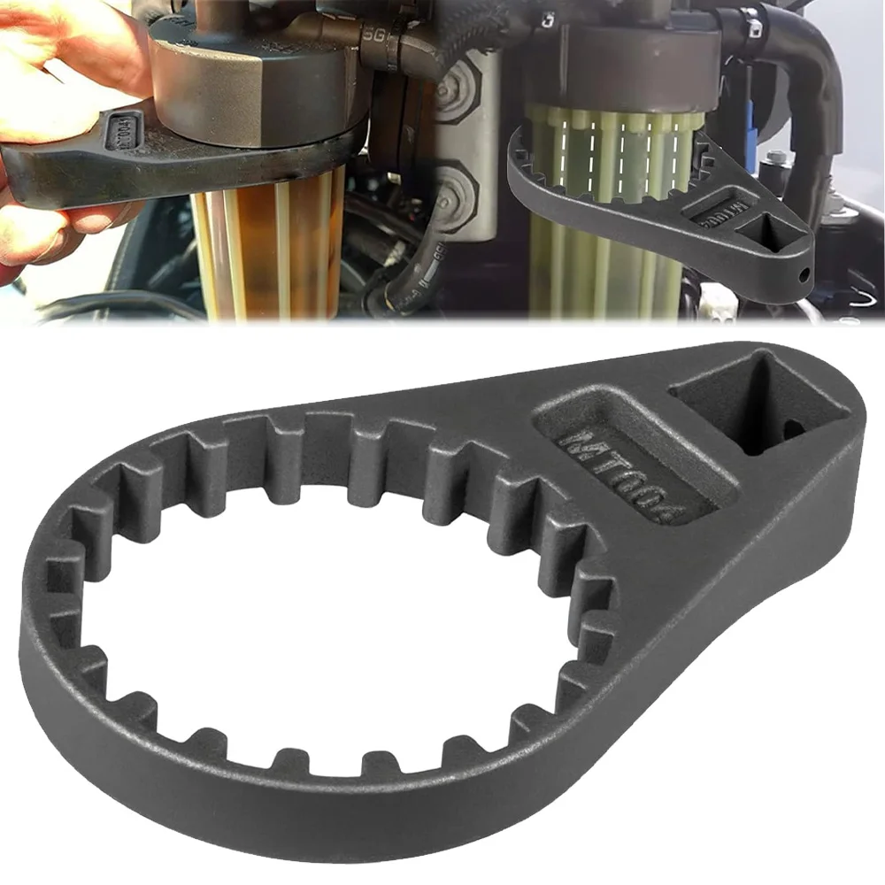 

Ключ для снятия топливного фильтра-водоотделителя для Yamaha 2006-2023, 4-тактные двигатели 150-350 л.с. (от серийного номера 0406 до актуального) Замена YB-ACC04 18-7981