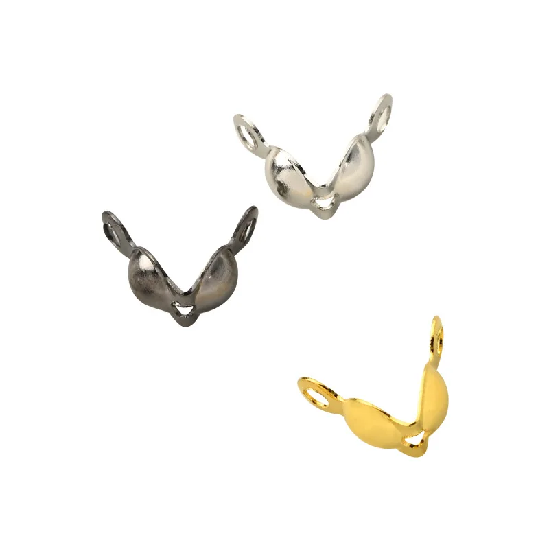 

5000pcs/pack Color-preserving Thickening Finishing Connection Double-headed Double-hole Buckle Diy Jewelry Accessories Wholesale