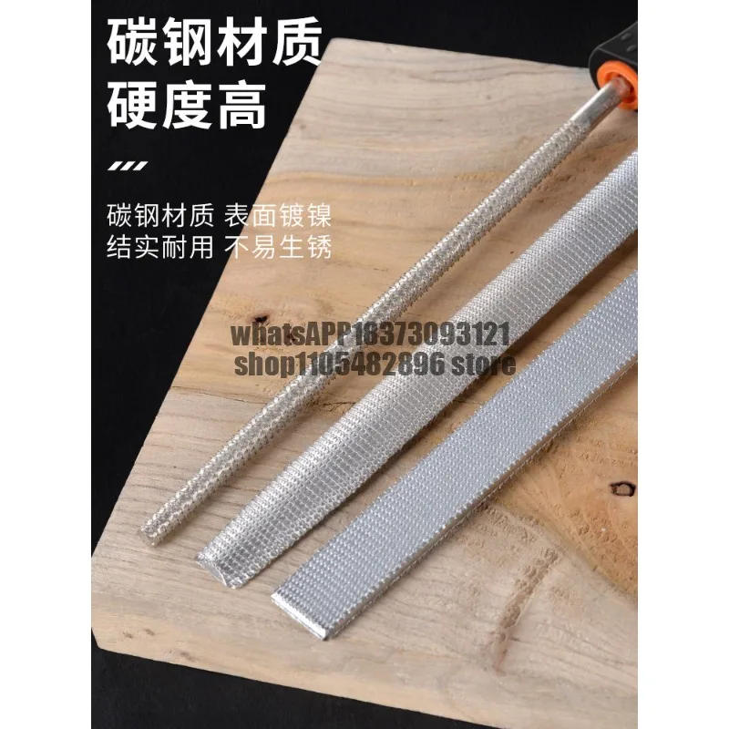 Special file for carpentry, grinding tool, carpenter hand file, high hardness setback knife