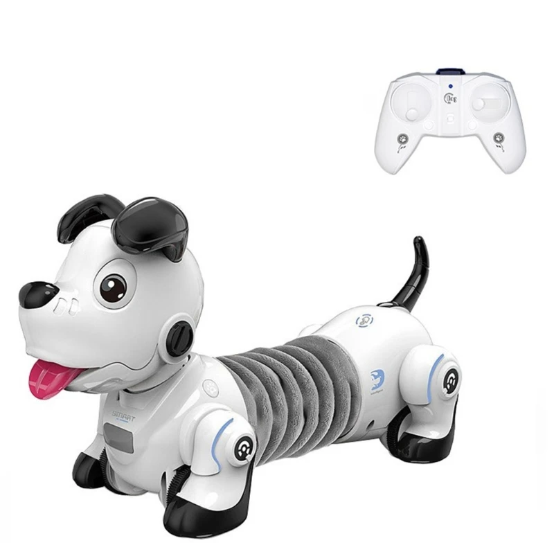 

Interactive Robot Dog Toy Robot Dog Music Intelligent Toy Electronic Pet Dog Stunt Dog Robot Dachshund Dancing Drop shipping