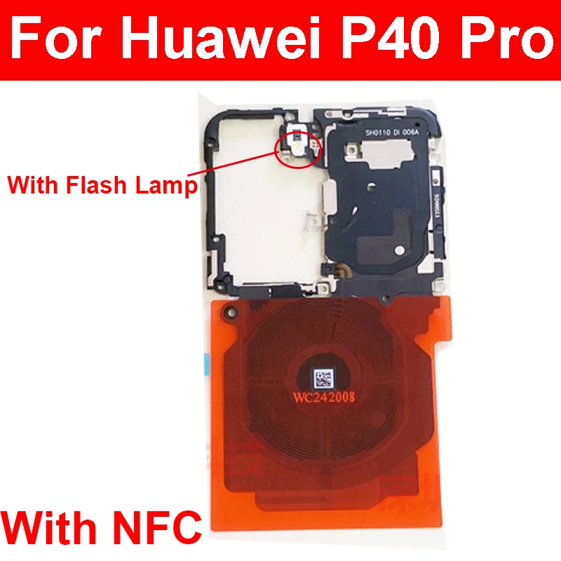 Antenna Motherboard Cover With NFC For Huawei P Smart Plus P20 P30 P40 Pro Lite USB Charger Board of Fiexed Cover Repair Parts