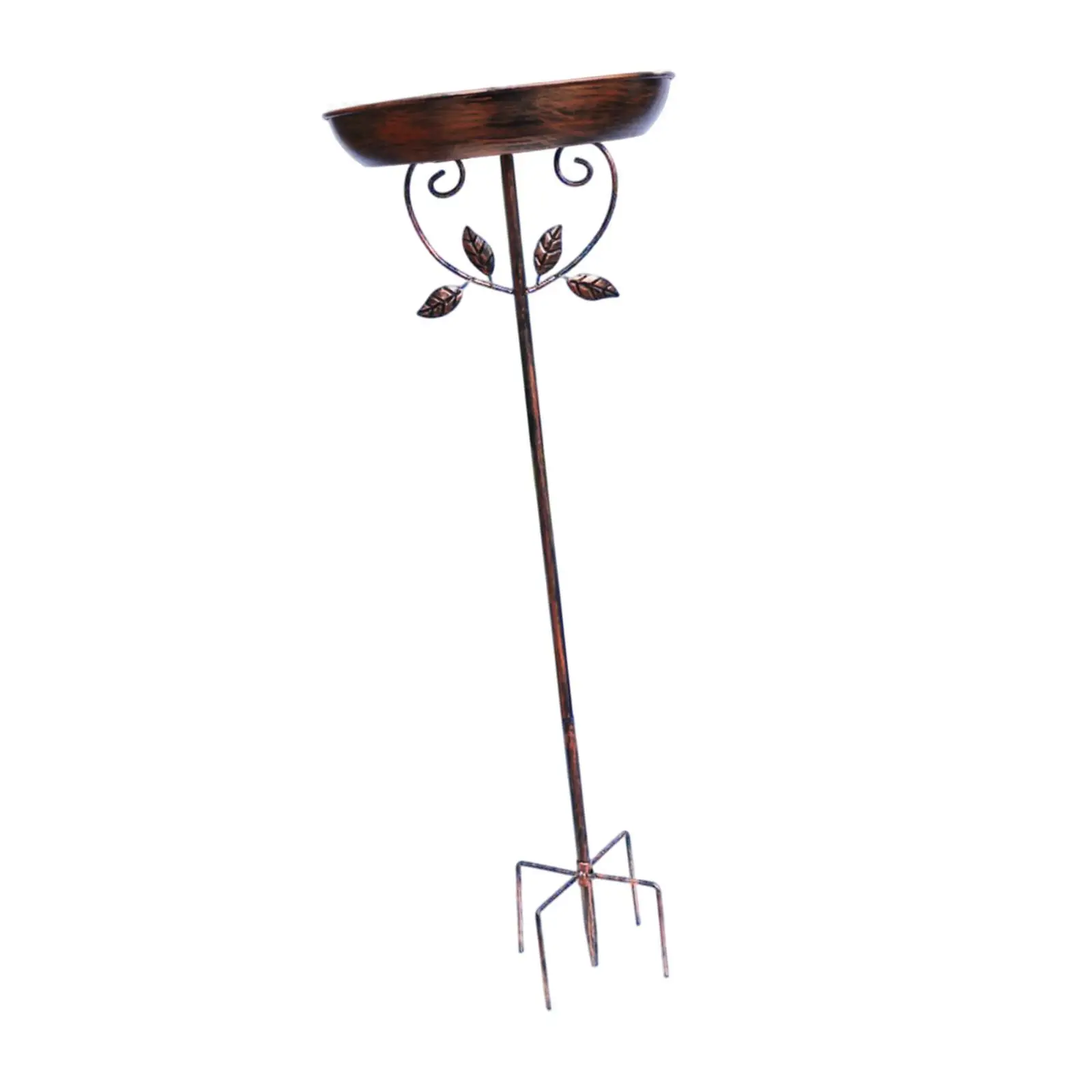 Bird Feeder with Garden Stake Gift Landscape Housewarming Feeding Station Bird Bath Bowl for Park Patio Hummingbird Fence Yard