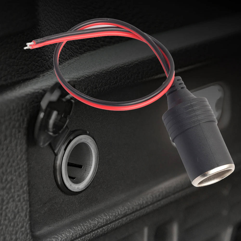 120W 12V Female Car Cigarette Lighter Electronics Accessories 10A Max. Female Socket Plug Connector Replacement for Audi Benz