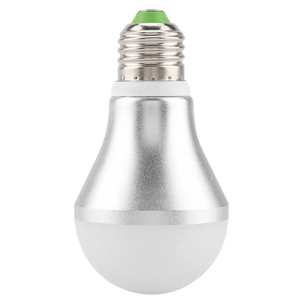 

E27 5W LED Motion Sensor Light Bulb Body PIR Automatic Night Light AC85-265V Energy Saving Lamp