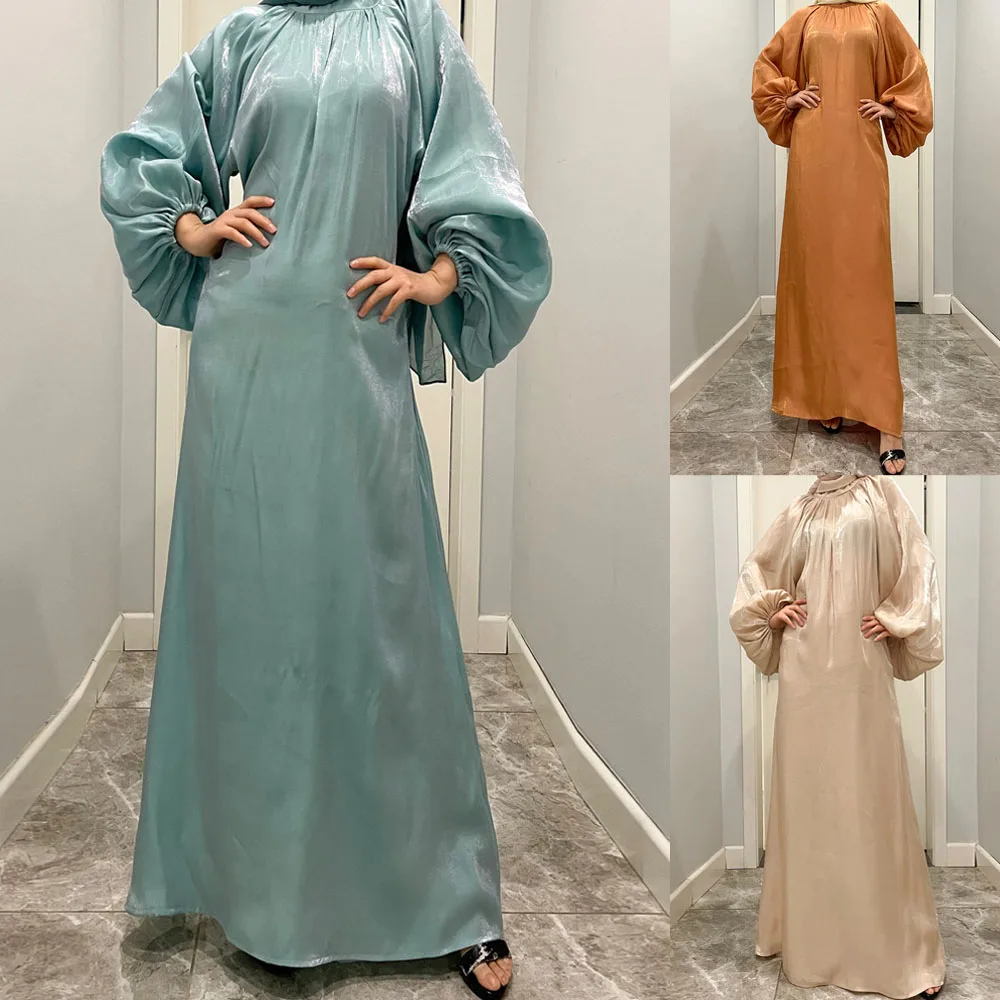 

Ramadan Eid Abaya Dubai Turkey Muslim Dress Islam Clothing Dresses Abayas For Women Vestidos Robe Longue Vetement Femme Musulman