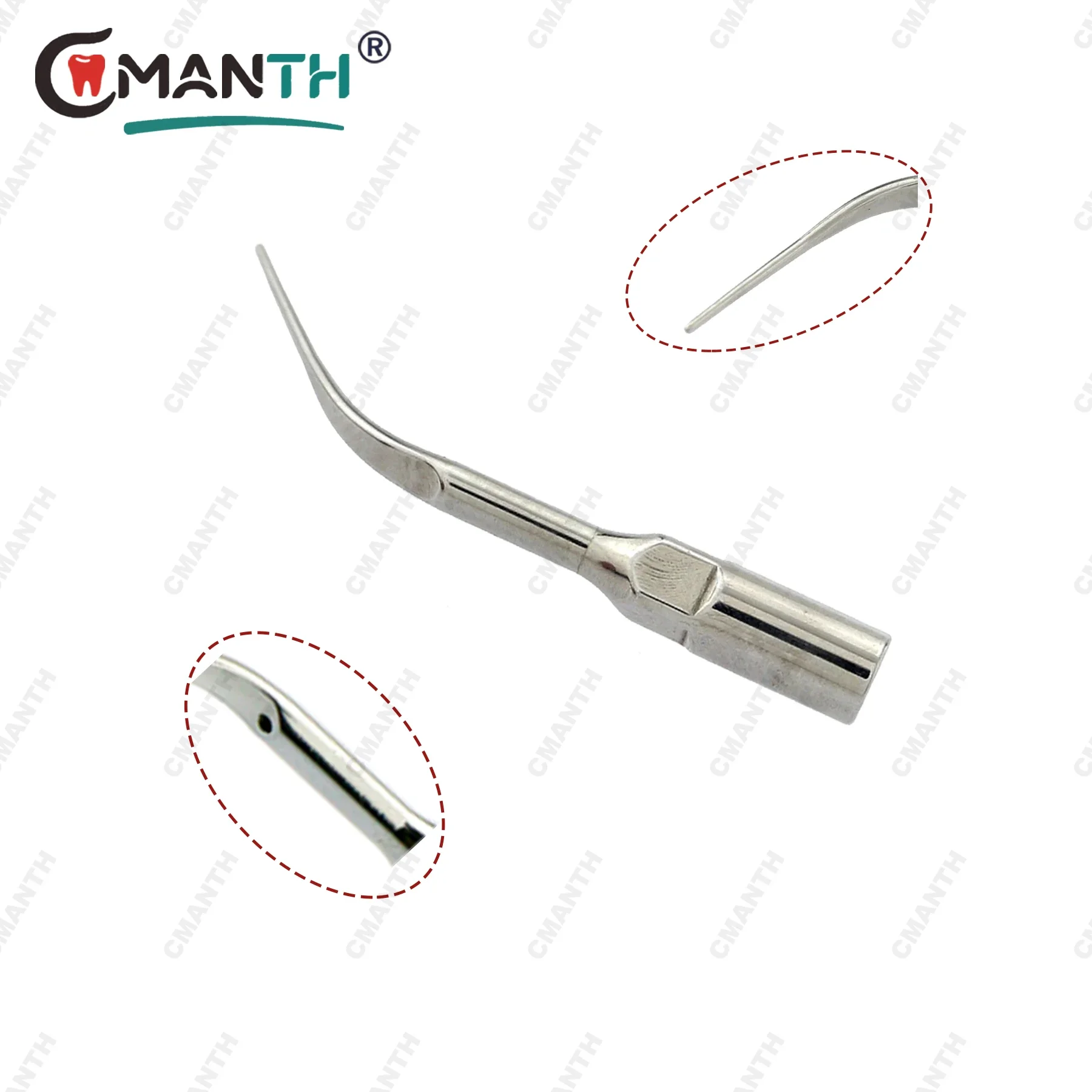 Dental Ultrasonic Scaler Tips Fit WOODPECKER EMS Mectron Dentistry Calculus Removal Material