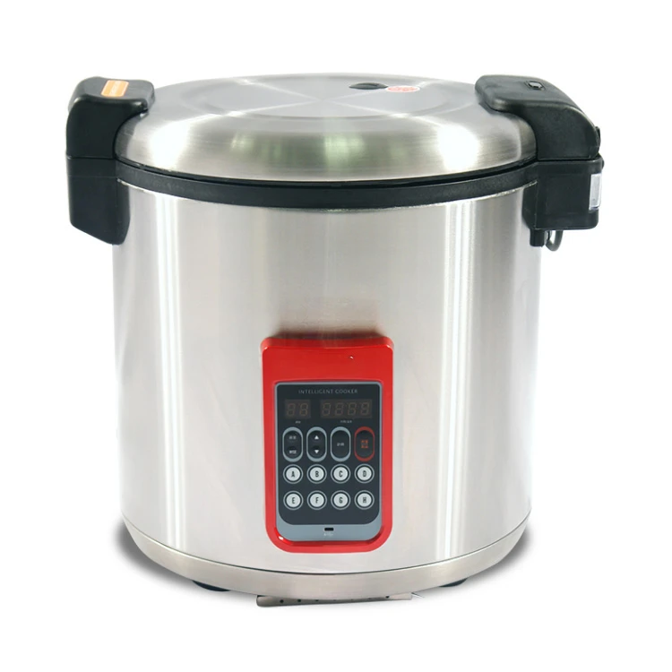 Electric Rice Cooker Serving People Restaurant 13L Commercial 40 Ce Stainless Steel Cylinder New Smart Rice Cooker Non Stick