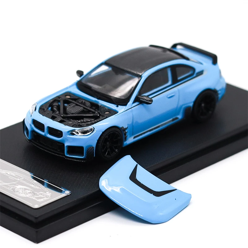 

Коллекционная модель автомобиля Fei xiang FX 1:64 M2 Saint Paul Yellow/Zandford blue Limited599/Silver/White Limited500 из сплава