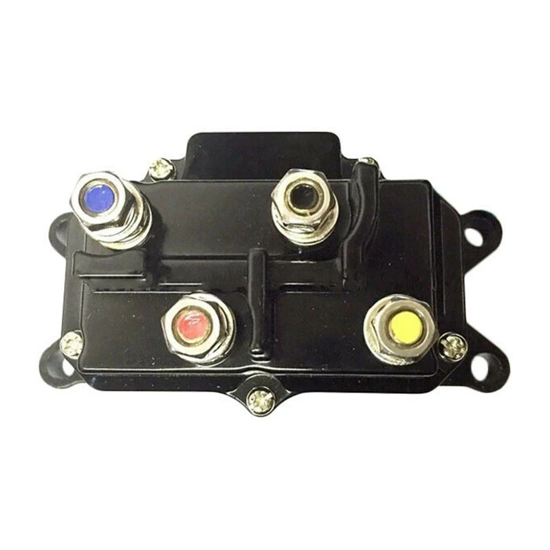 

12V Winch Relay Kit Winch Rocker Thumb Dashboard Switch UTV Electromagnetic Relay Suitable For ATV UTV