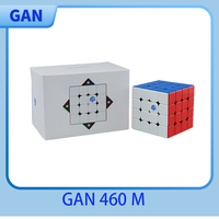 【JudyCube】GAN 460 M Magnetic 4x4x4 Magic Cube 4x4 Speed Cube GAN460 M Stickerless Professional Fidget Toys Cubo Magico Puzzle