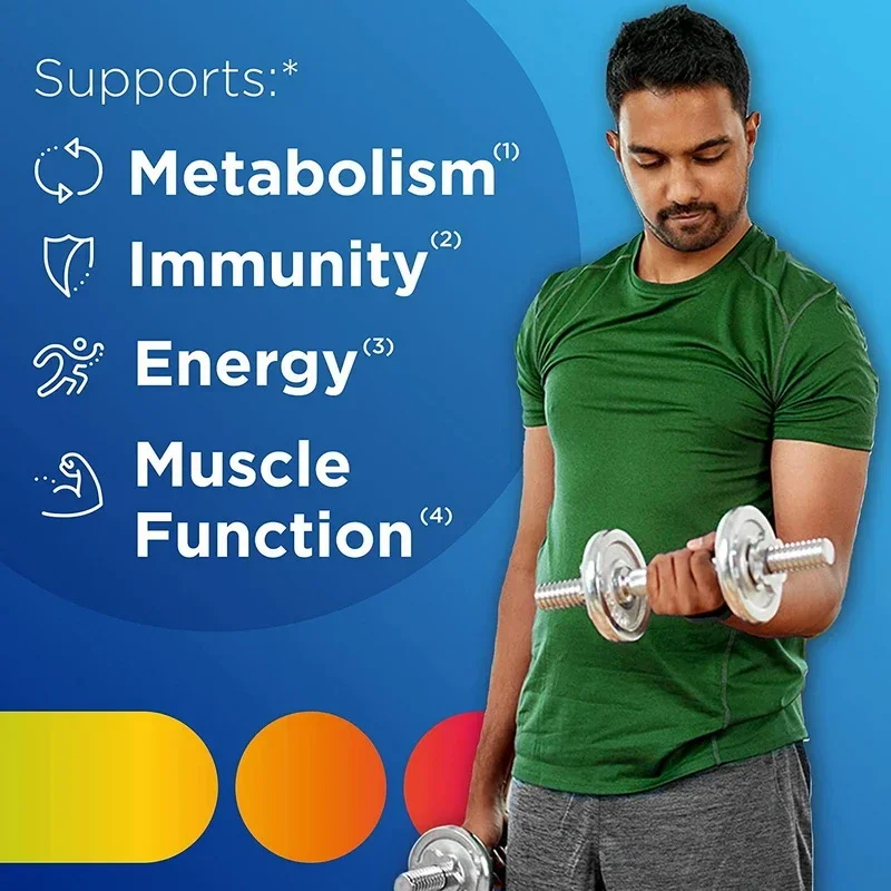 Multivitamins and Minerals, Energy, Muscle Mass, Immunity, Antioxidants, Immunity, Metabolism, Men's Nutritional Supplements
