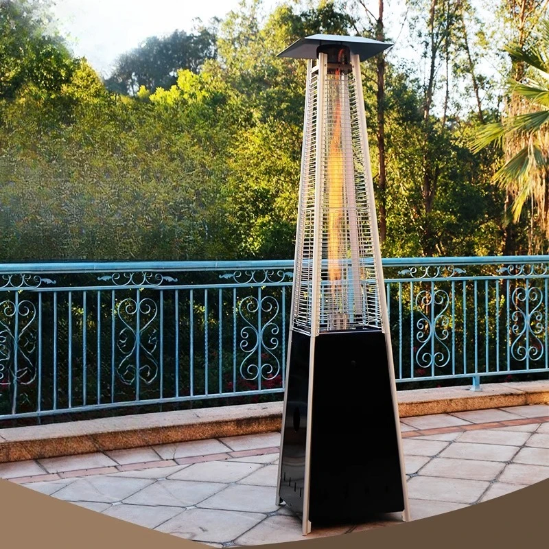 

Outdoor Gas Heater LPG Heating Furnace Courtyard Outdoor Mobile Tower Heater Bar Restaurant