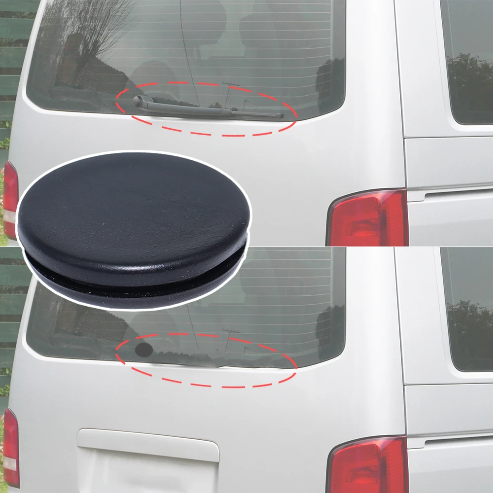 

For VW Transporter T4 T5 T6 2003 2004 2005 2006 2007 - 2018 Car Rear Windscreen Wiper Delete Blade Removal Cap Bung Removal