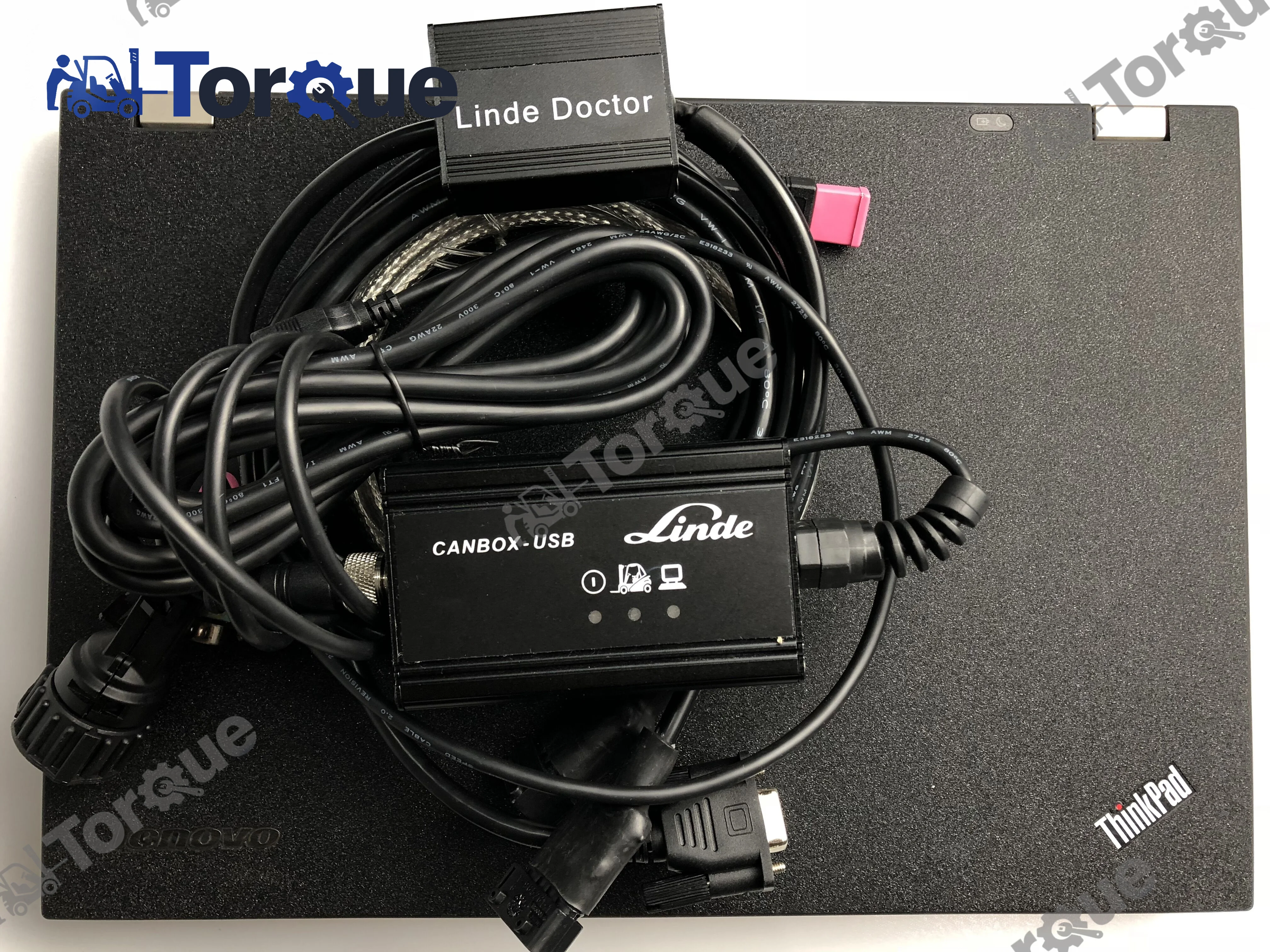 

forklift truck diagnostic tool for Linde Canbox doctor with linde pathfinder software +T420 laptop