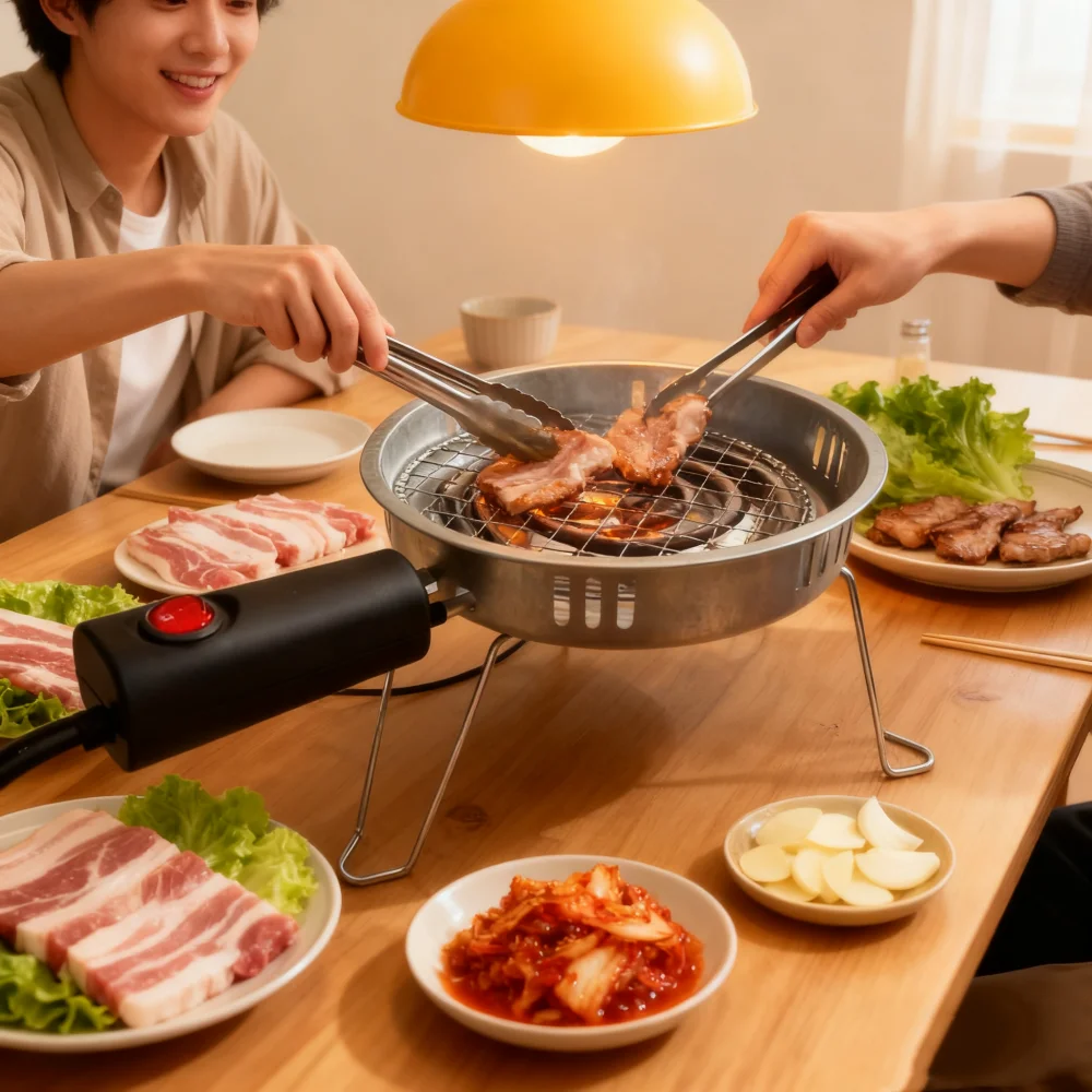 220 فولت 1000 واط الفحم كاتب سهل وسريع إشعال ل الشيشة الشيشة الفحم شواء التخييم المدخن الموقد